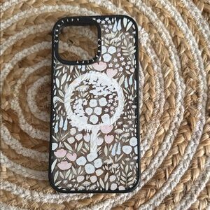Casetify Botanical Phone Case - Pink and White